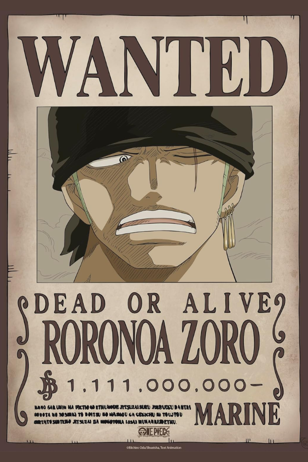 Póster One Piece Wanted