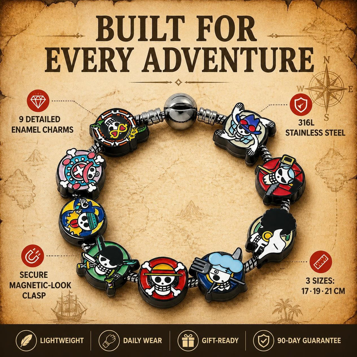One Piece Bracelet